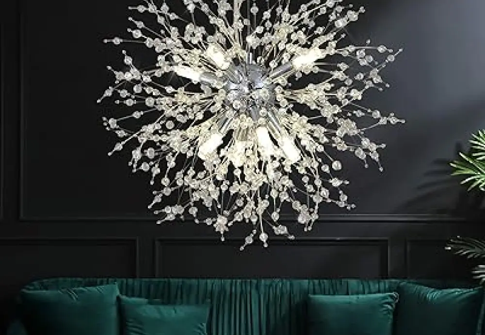 globe sphere chandelier