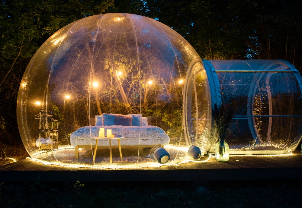 portable bubble tent