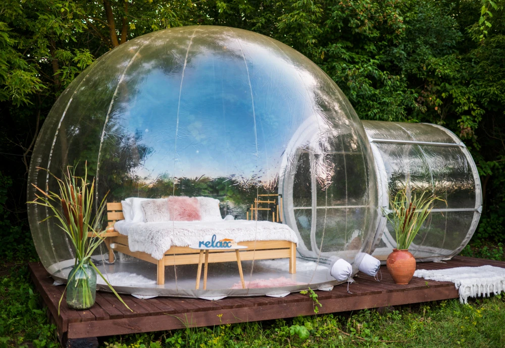 cosy bubble tent